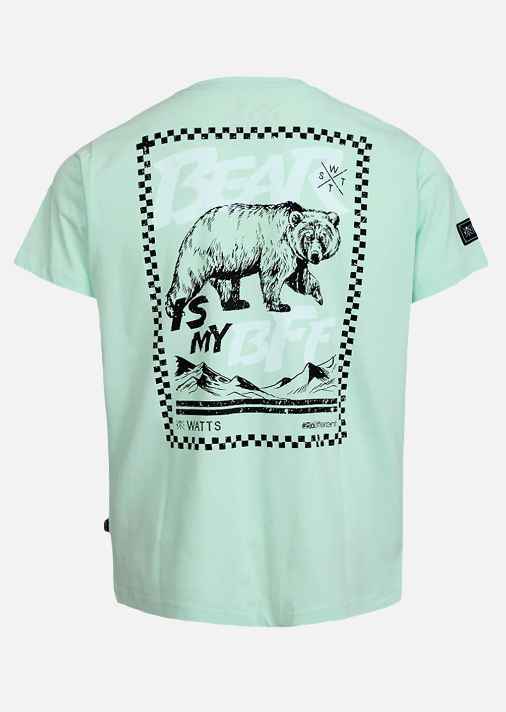 T-shirt Budy - Vert Clair – Image 2