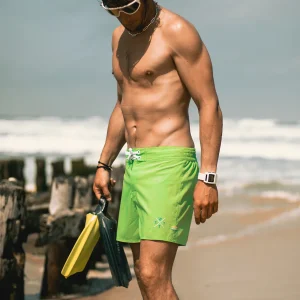 Maillot de bain Coolx - Vert Fluo Carbone