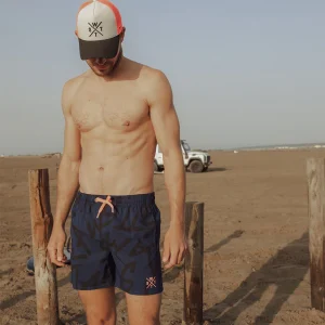 Maillot de bain Kirra - Bleu Marine Brush