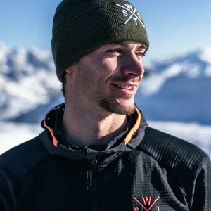 Bonnet Piano - Kaki et Blanc