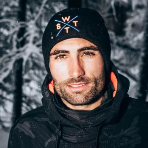 Bonnet Piano - Noir et Bleu