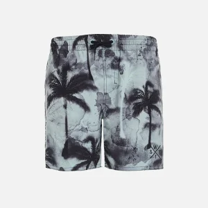 Maillot R-Rainbow - Bleu Clair Waterpalm