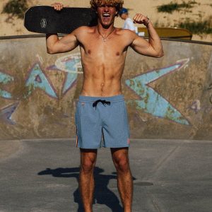 Maillot R-Sunrise - Bleu Gris