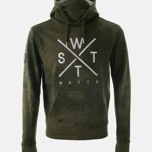 Sweat à capuche Spray junior - Imprimé Kaki