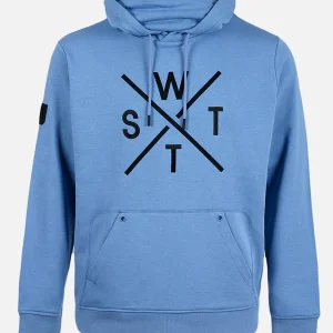 Sweat à Capuche Spray-S Bleu