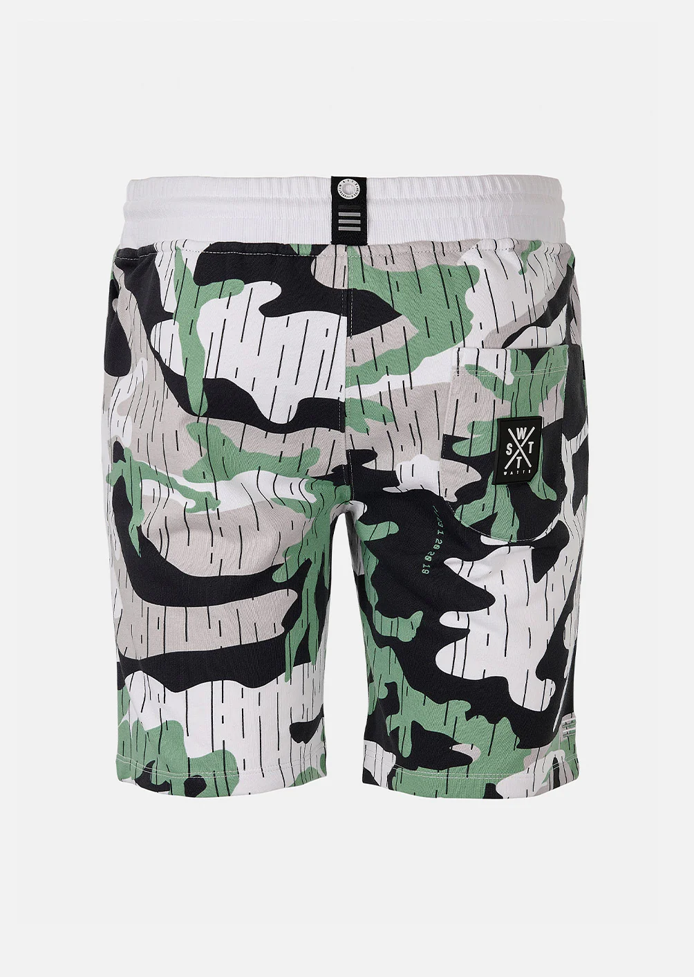 Short Venice - Imprimé Vert Sauge – Image 5