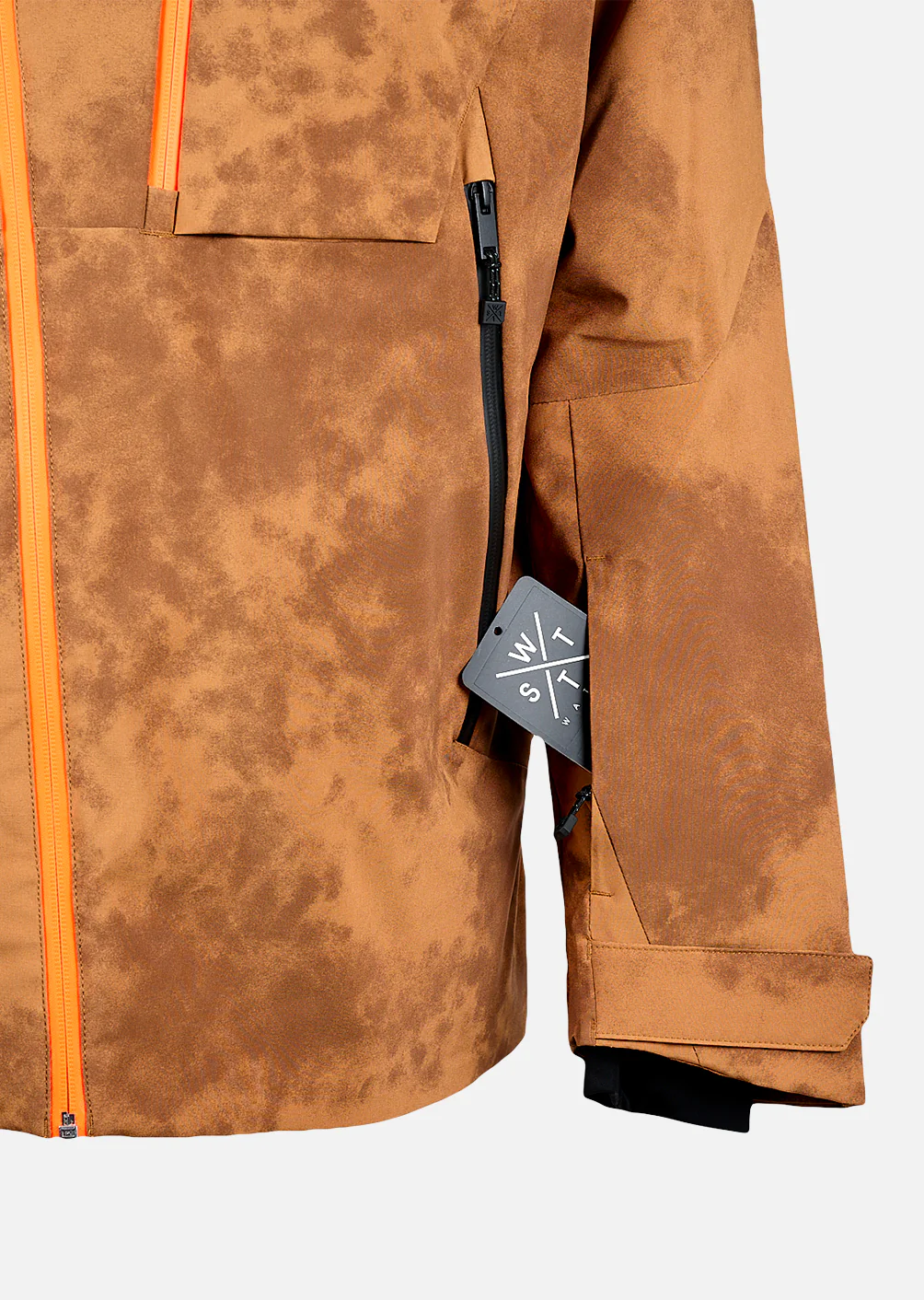 Veste de ski Venom - Marron Tie and Dye – Image 8