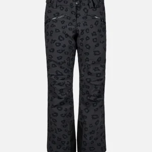 Pantalon de ski Way -  Imprimé Léopard Noir