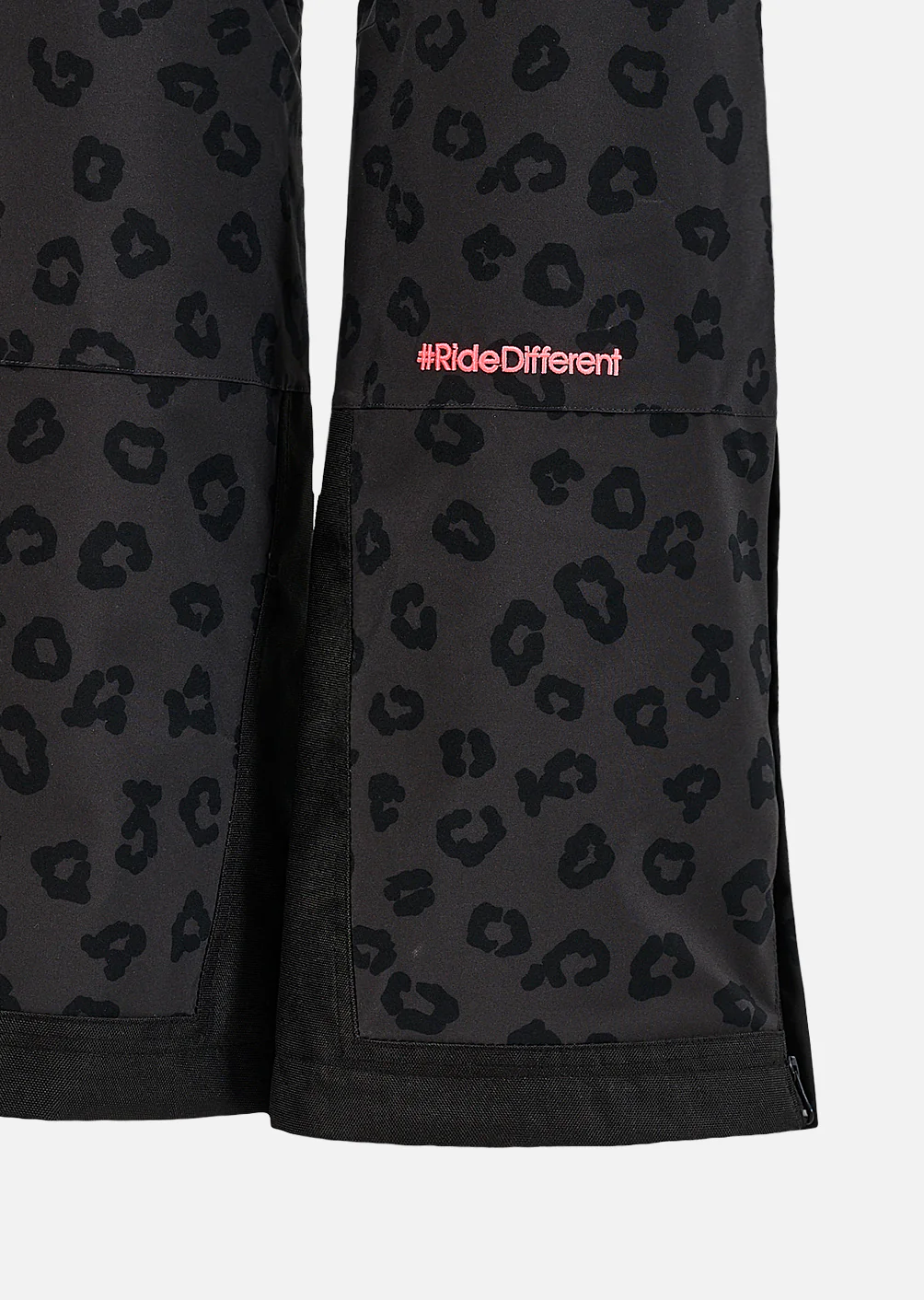 Pantalon de ski X-Elipse - Imprimé Léopard Noir – Image 9