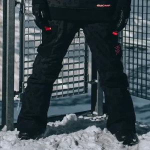 Pantalon de ski X-Elipse -  Imprimé Léopard Noir