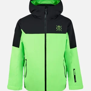 Veste de ski X-Gamma junior - Vert Fluo