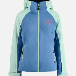 Veste de ski X-ices - Bleu Gris