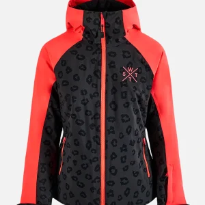 Veste de ski X-Ices junior - Imprimé Léopard