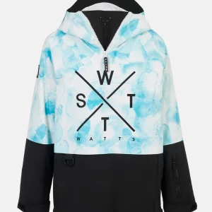 Veste de ski X Metod Junior - Imprimé Bleu