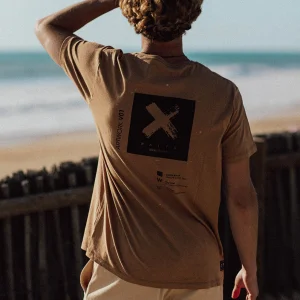 T-shirt X-Pantone - Marron Tabac