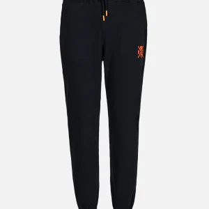 Jogging Yards junior - Noir et Orange Fluo