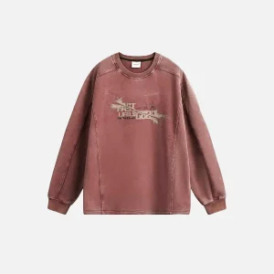 Sweat Distressed American