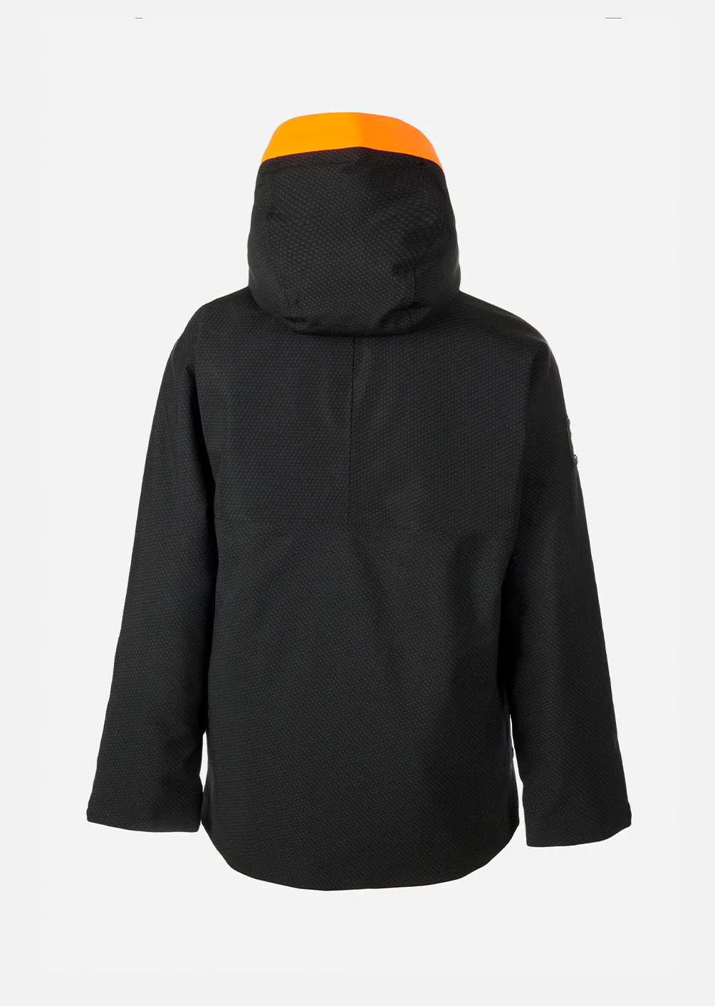 Veste de ski Arrow Junior - Gris Foncé Carbone et Orange Fluo – Image 4