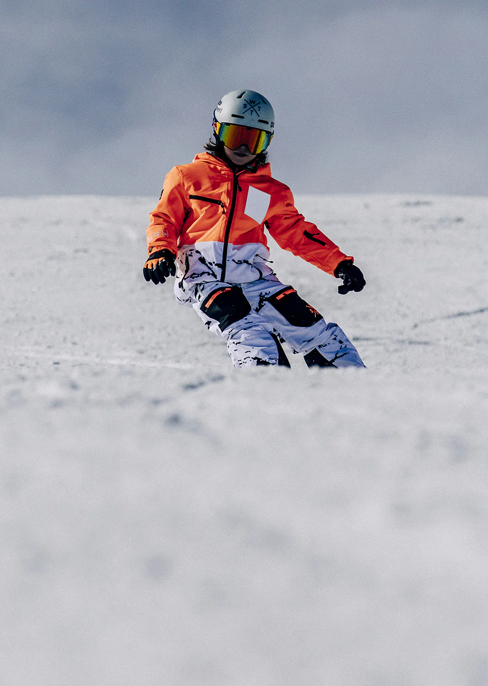 Veste de ski X-Temper junior - Camouflage Blanc – Image 5