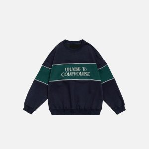 Sweat Loose Embroidered