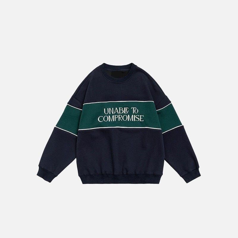 Sweat Loose Embroidered