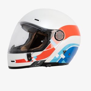 90 Degrees Maniac White Helmet