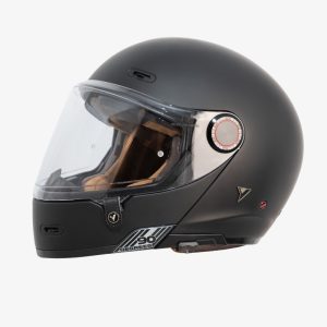 Casque 90 degrés noir mat