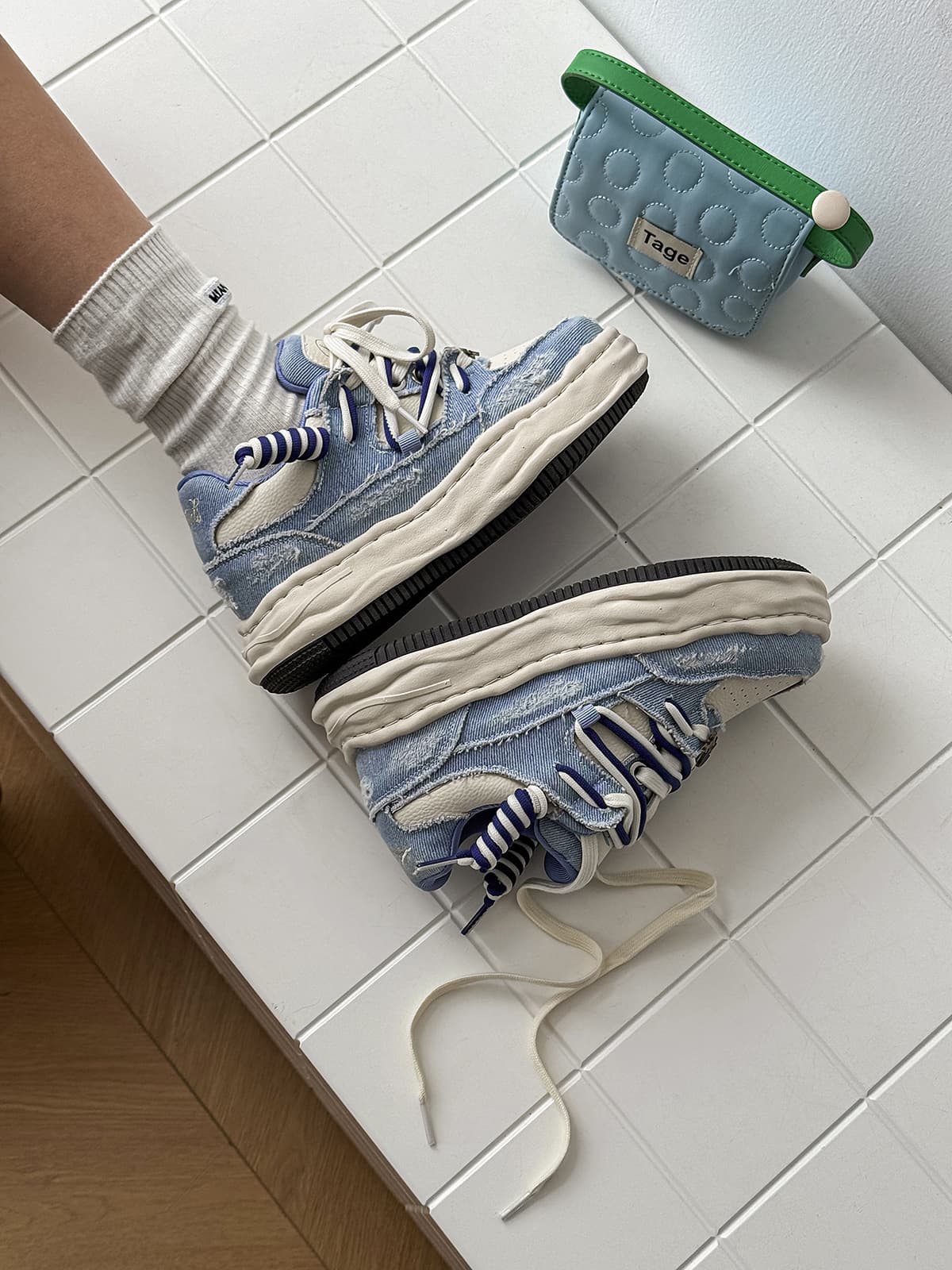 Sneakers Retro Washed – Image 5