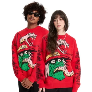 Volcom JJ Villard Sweater - Lifeguard Red