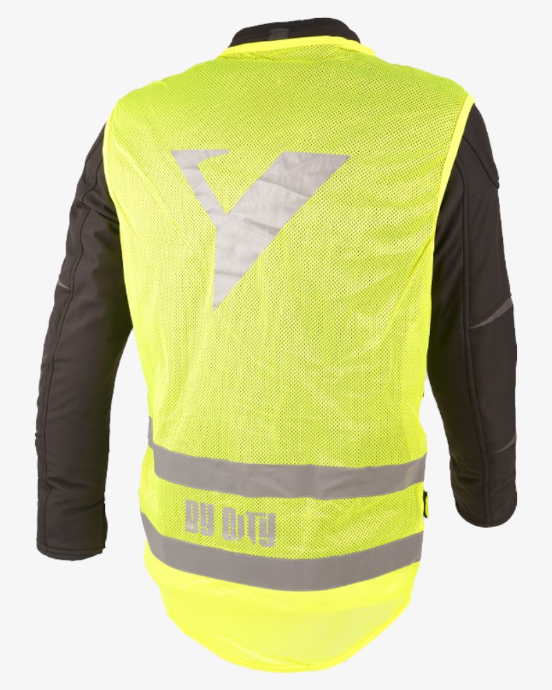 Gilet réfléchissant Jaune – Image 2
