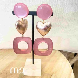 BO Clip coeur rose pale Awa F Bramli