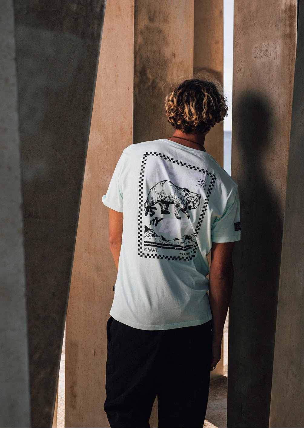 T-shirt Budy - Vert Clair