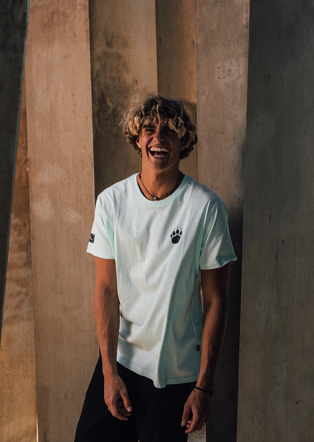 T-shirt Budy - Vert Clair – Image 3