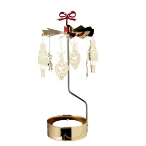 Carrousel de Noel doré