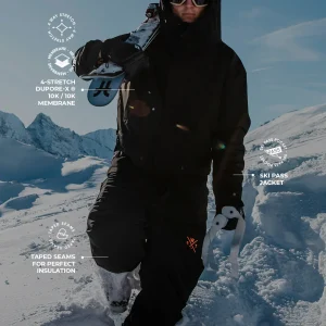 Veste de ski X-Clever - Noir