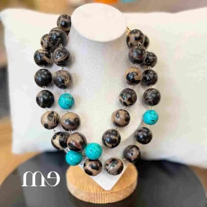 Collier Africa double F Bramli