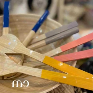 Couvert à salade en bambou laqué Albert