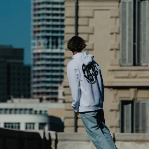 Sweat à Capuche Crush - Blanc