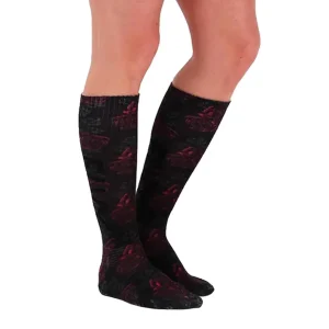 Eivy socks under knee-Orchard