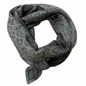 Foulard Léo kaki Maison Augustin