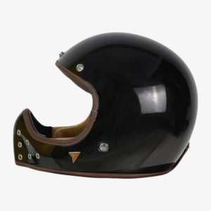 The Rock Casque noir brillant R.22.06