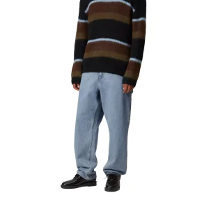 Carhartt Wip Single Knee Pant Blue Stone Bleached