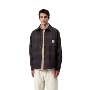 Carhartt Wip Brennan shirt jac-Palisander