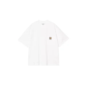 Carhartt Wip s/s work pocket t-shirt-White