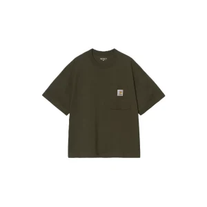 Carhartt Wip s/s work pocket t-shirt-Olive