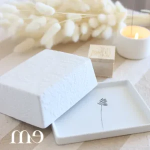 Beurrier en porcelaine Räder