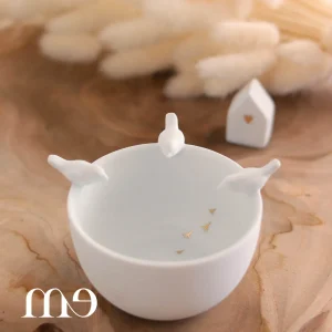 Bol oiseau en porcelaine de Räder