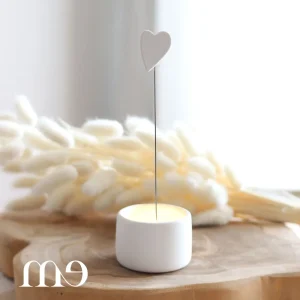 Bougeoir Coeur en porcelaine de Räder 