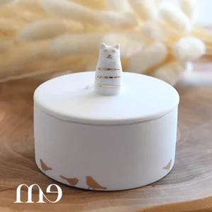 Boite chat en porcelaine Räder