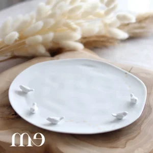 Assiette 5 oiseaux Räder